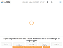 Tablet Screenshot of nugen.com